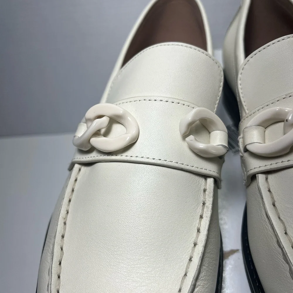Cole Haan | Rubber Sole Plain Leather Office Style